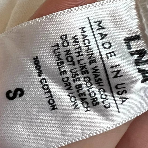 LNA x REVOLVE Triple Cross Tank in White Size Small - Picture 7 of 7